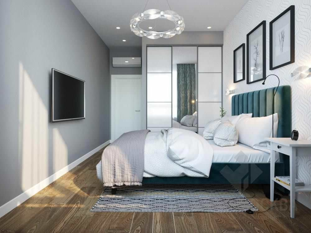 Дизайн-проект трехкомнатной квартиры 90 кв.м в ЖК «Скандинавия»