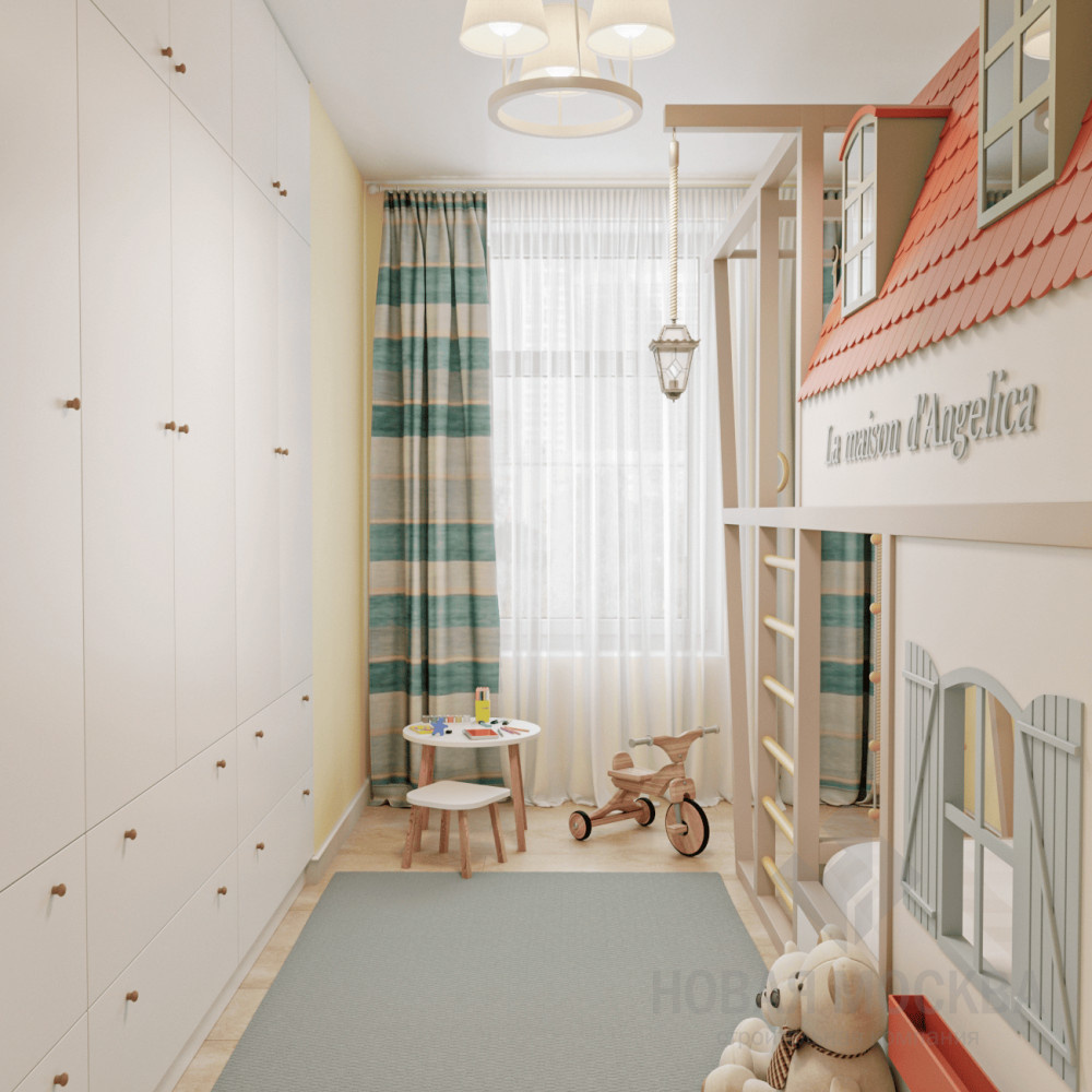 Дизайн-проект двухкомнатной квартиры 70 кв.м в ЖК «Скандинавия»