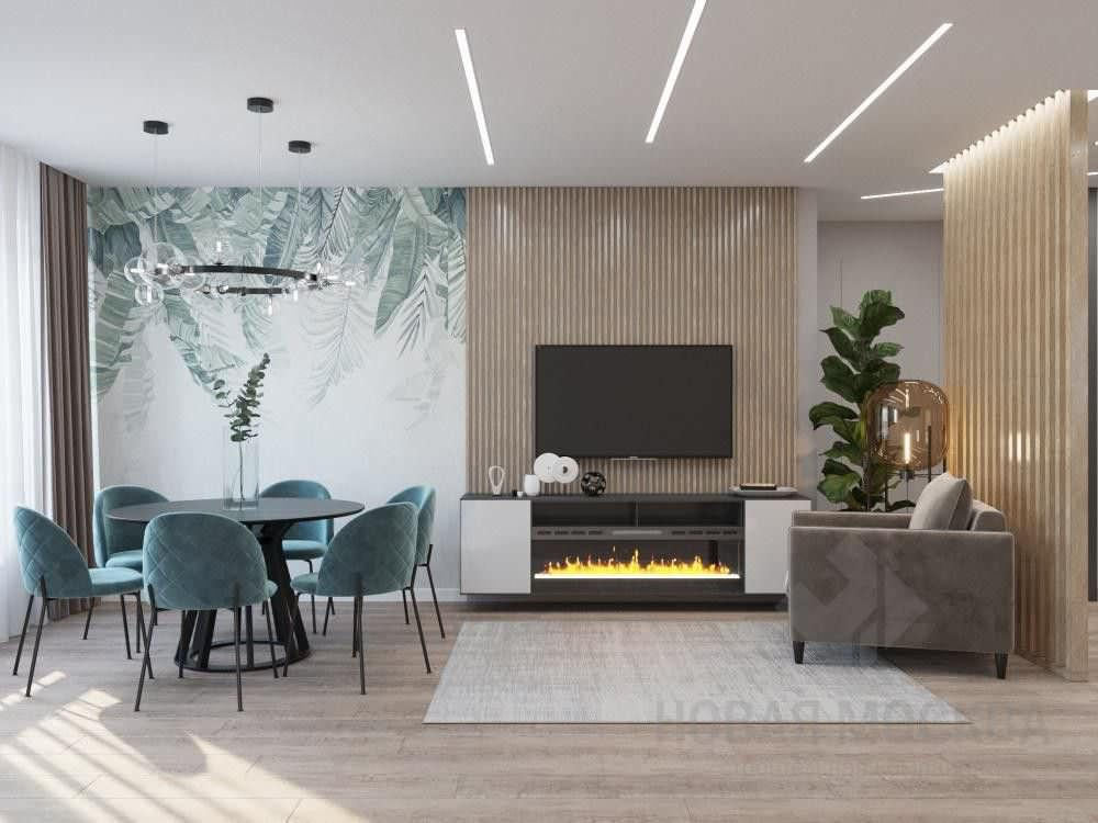 Дизайн-проект трехкомнатной квартиры 80 кв.м в ЖК «Аннино парк»