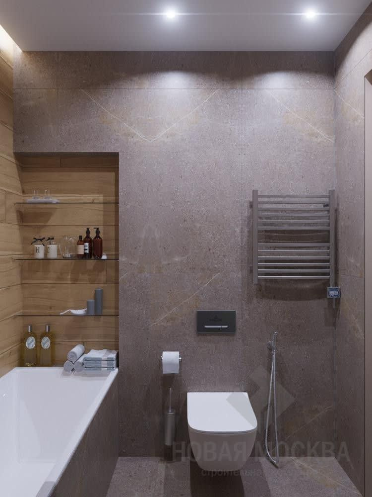 Дизайн-проект трехкомнатной квартиры 80 кв.м в ЖК «Аннино парк»