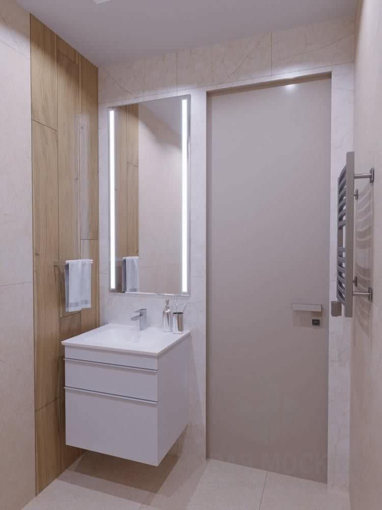 Дизайн-проект трехкомнатной квартиры 80 кв.м в ЖК «Аннино парк»