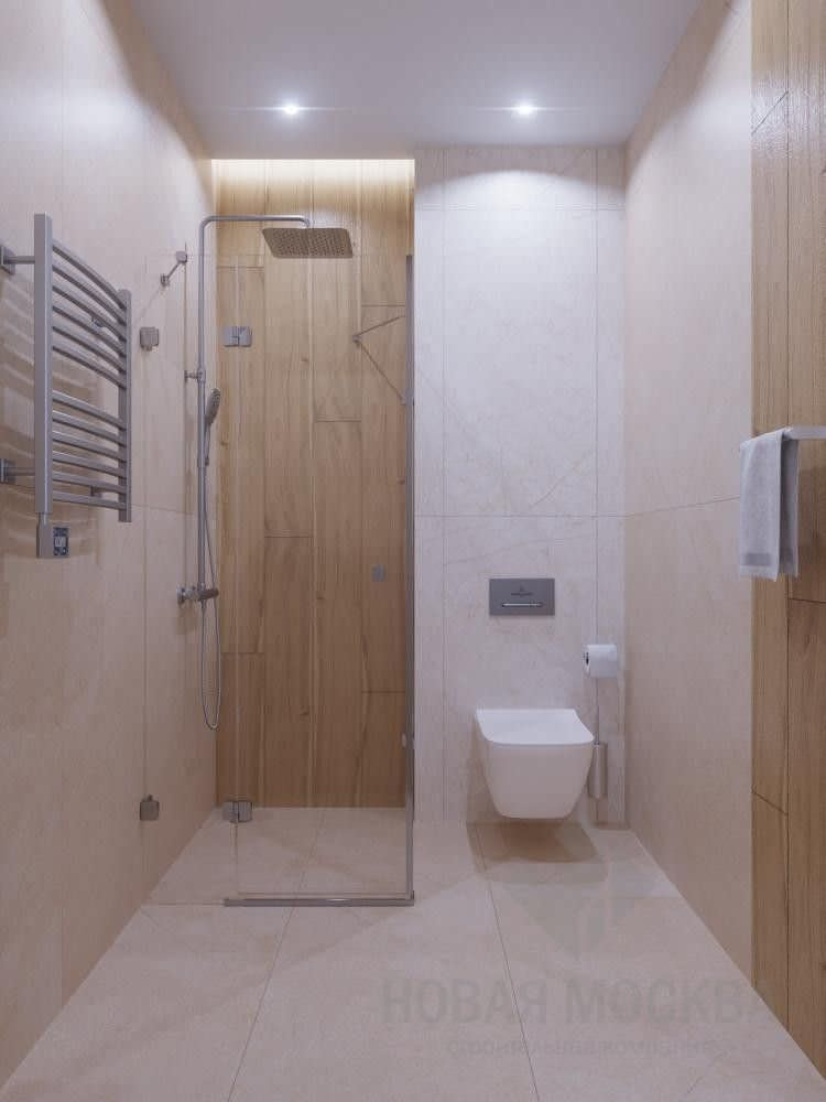 Дизайн-проект трехкомнатной квартиры 80 кв.м в ЖК «Аннино парк»