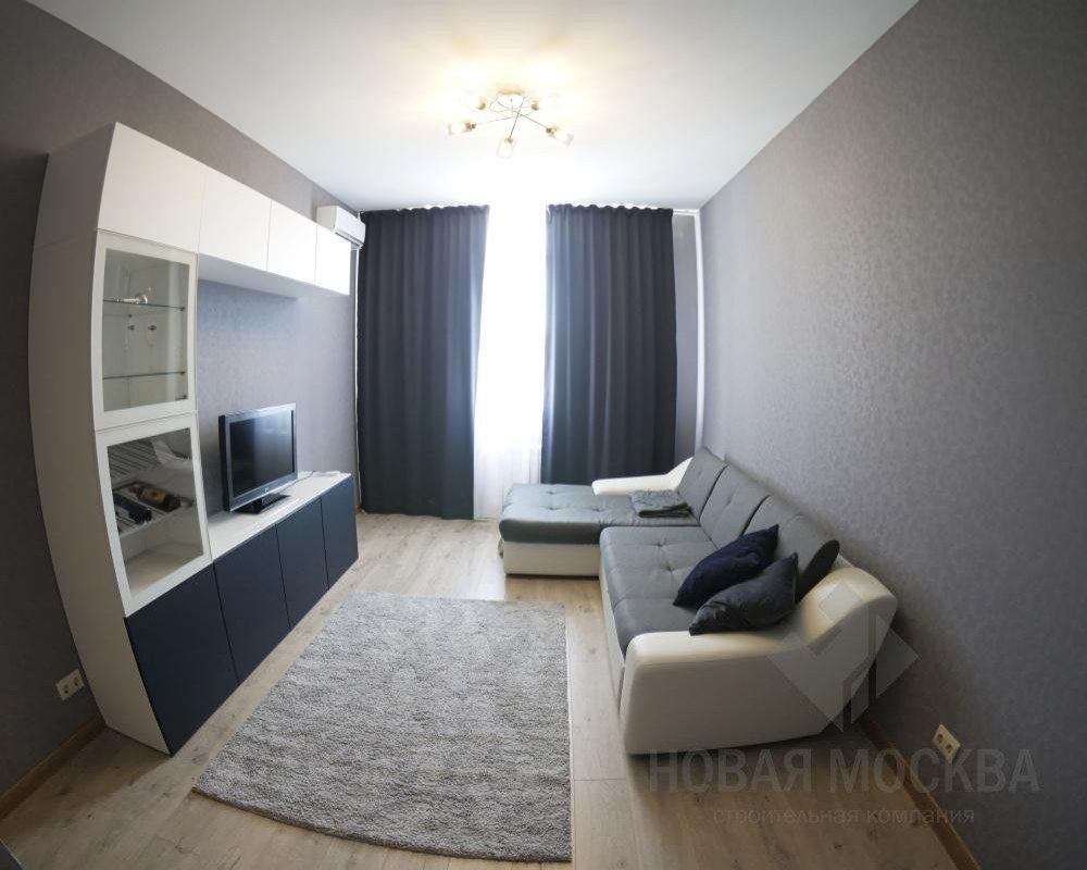 Ремонт 1-комнатной квартиры площадью 43 кв.м в ЖК «Москва А101»