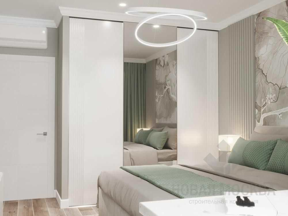 Дизайн-проект трехкомнатной квартиры площадью 87 кв.м в ЖК «Лучи»