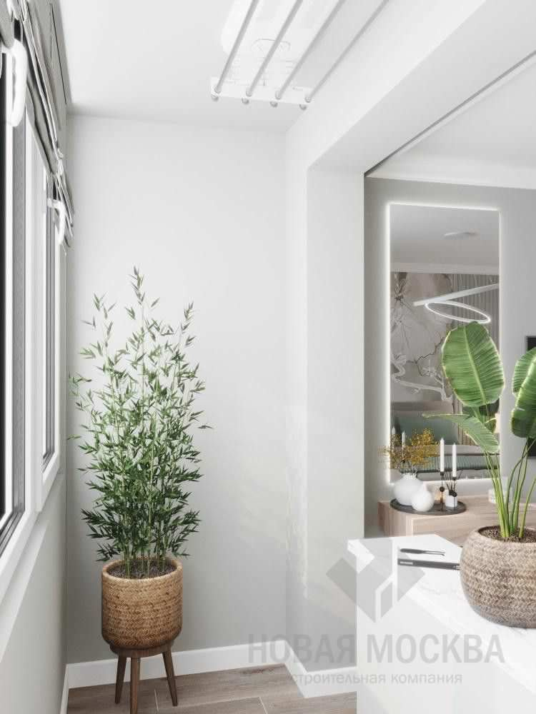 Дизайн-проект трехкомнатной квартиры площадью 87 кв.м в ЖК «Лучи»