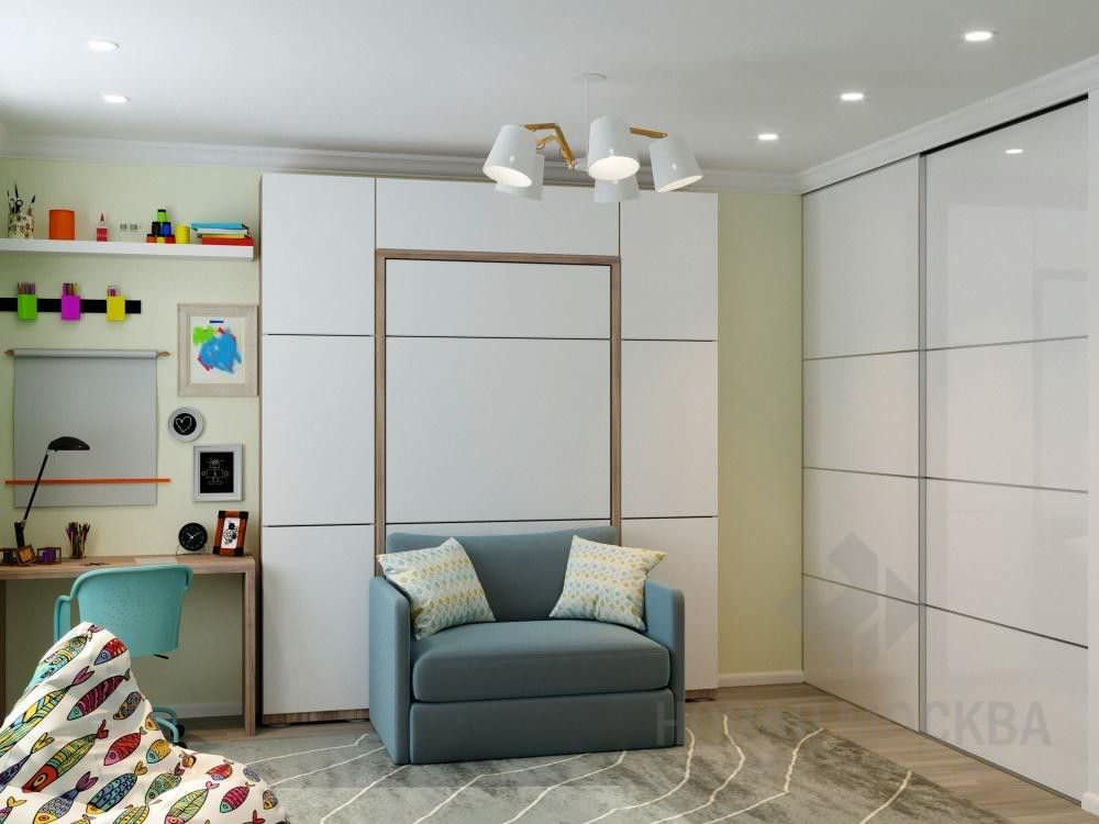 Дизайн-проект трехкомнатной квартиры площадью 87 кв.м в ЖК «Лучи»