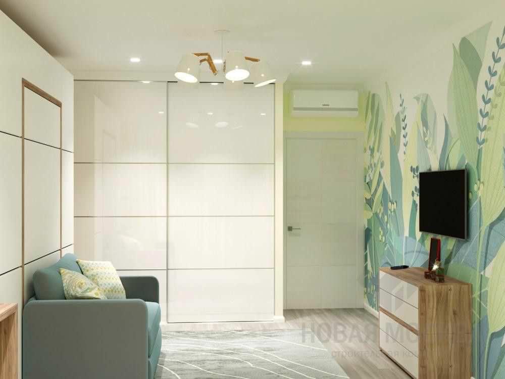 Дизайн-проект трехкомнатной квартиры площадью 87 кв.м в ЖК «Лучи»