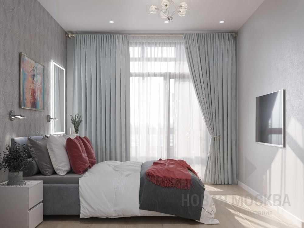 Дизайн-проект трехкомнатной квартиры площадью 80 кв.м в ЖК «Скандинавия»