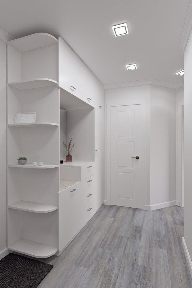 Дизайн-проект двухкомнатной квартиры 52кв.м. в ЖК «Новая звезда»