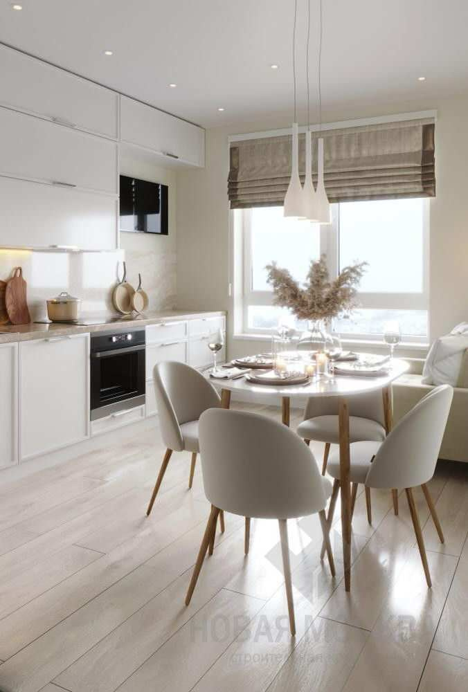 Дизайн-проект двухкомнатной квартиры 64 кв.м в ЖК «Переделкино Ближнее»