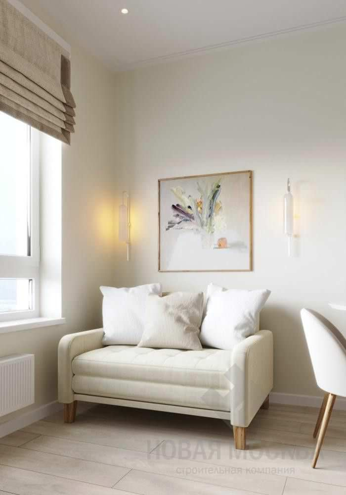 Дизайн-проект двухкомнатной квартиры 64 кв.м в ЖК «Переделкино Ближнее»