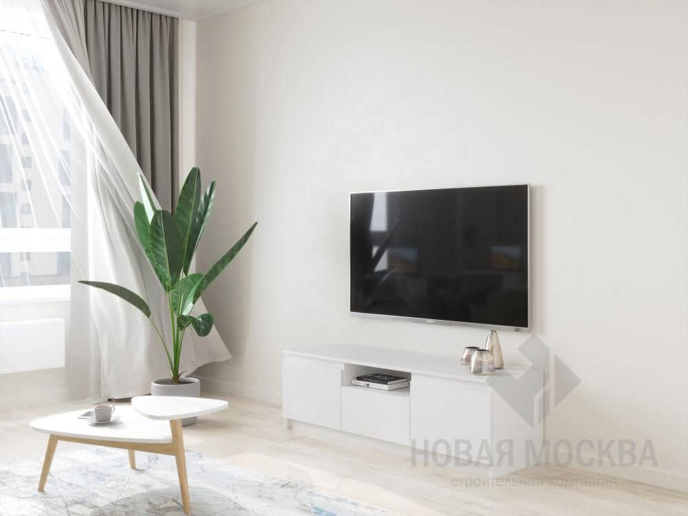 Дизайн-проект двухкомнатной квартиры 64 кв.м в ЖК «Переделкино Ближнее»