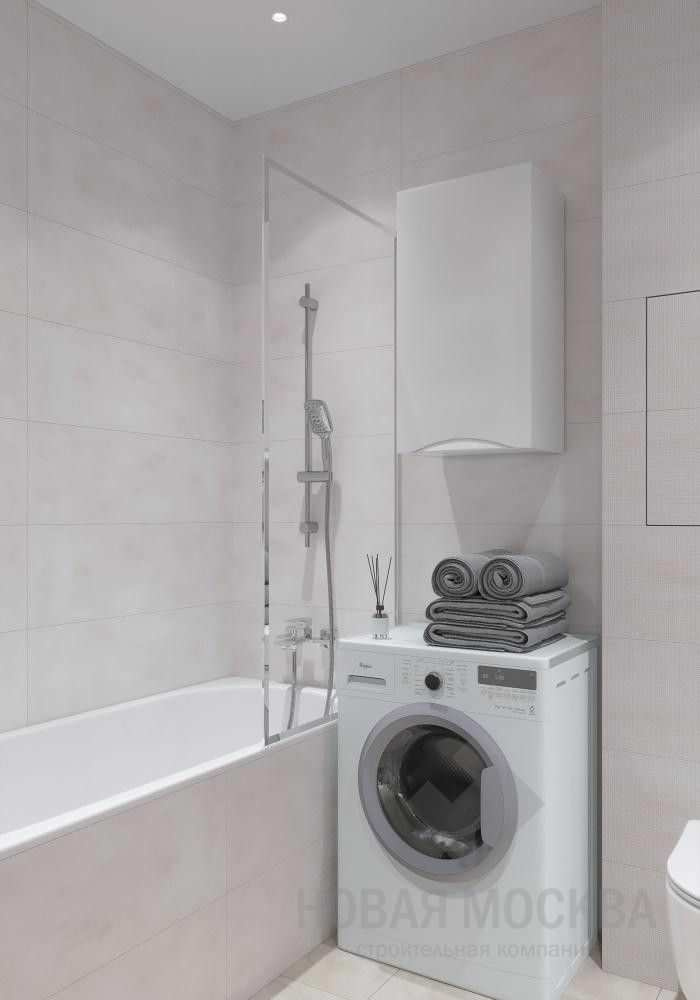 Дизайн-проект двухкомнатной квартиры 64 кв.м в ЖК «Переделкино Ближнее»