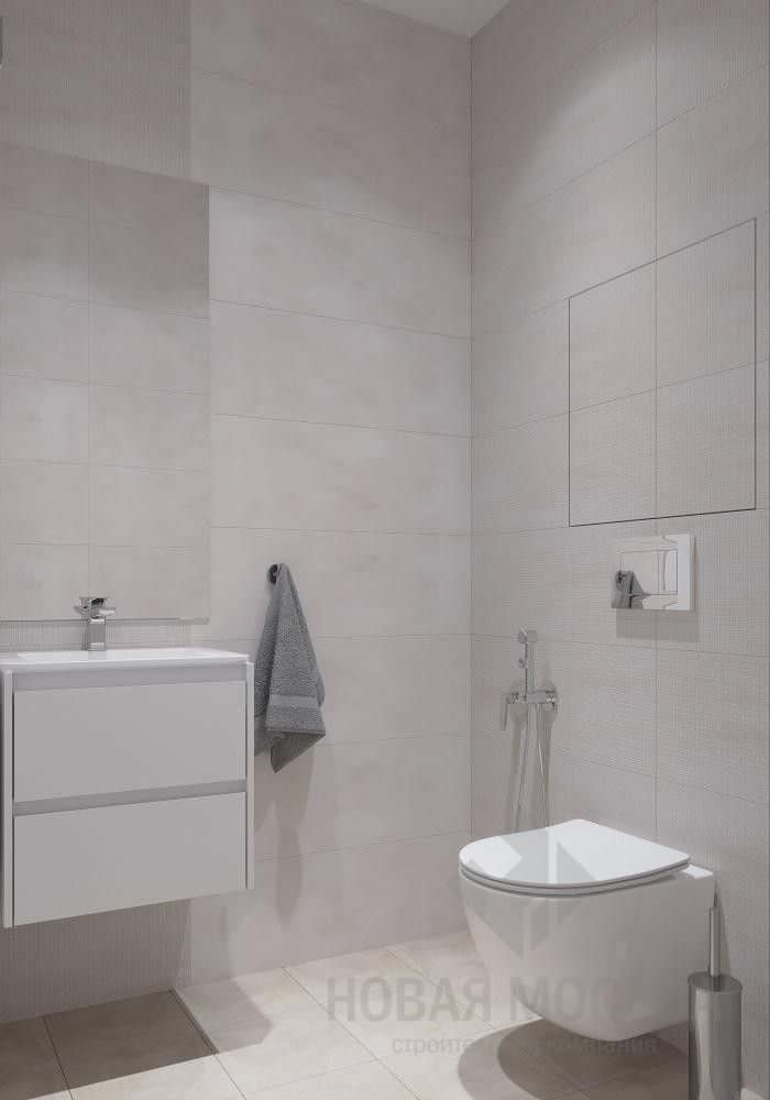 Дизайн-проект двухкомнатной квартиры 64 кв.м в ЖК «Переделкино Ближнее»