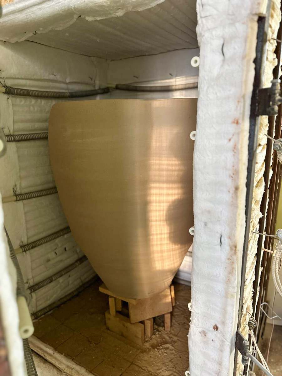 «Мятые» керамические горшки для охотничьего домика Николая 2