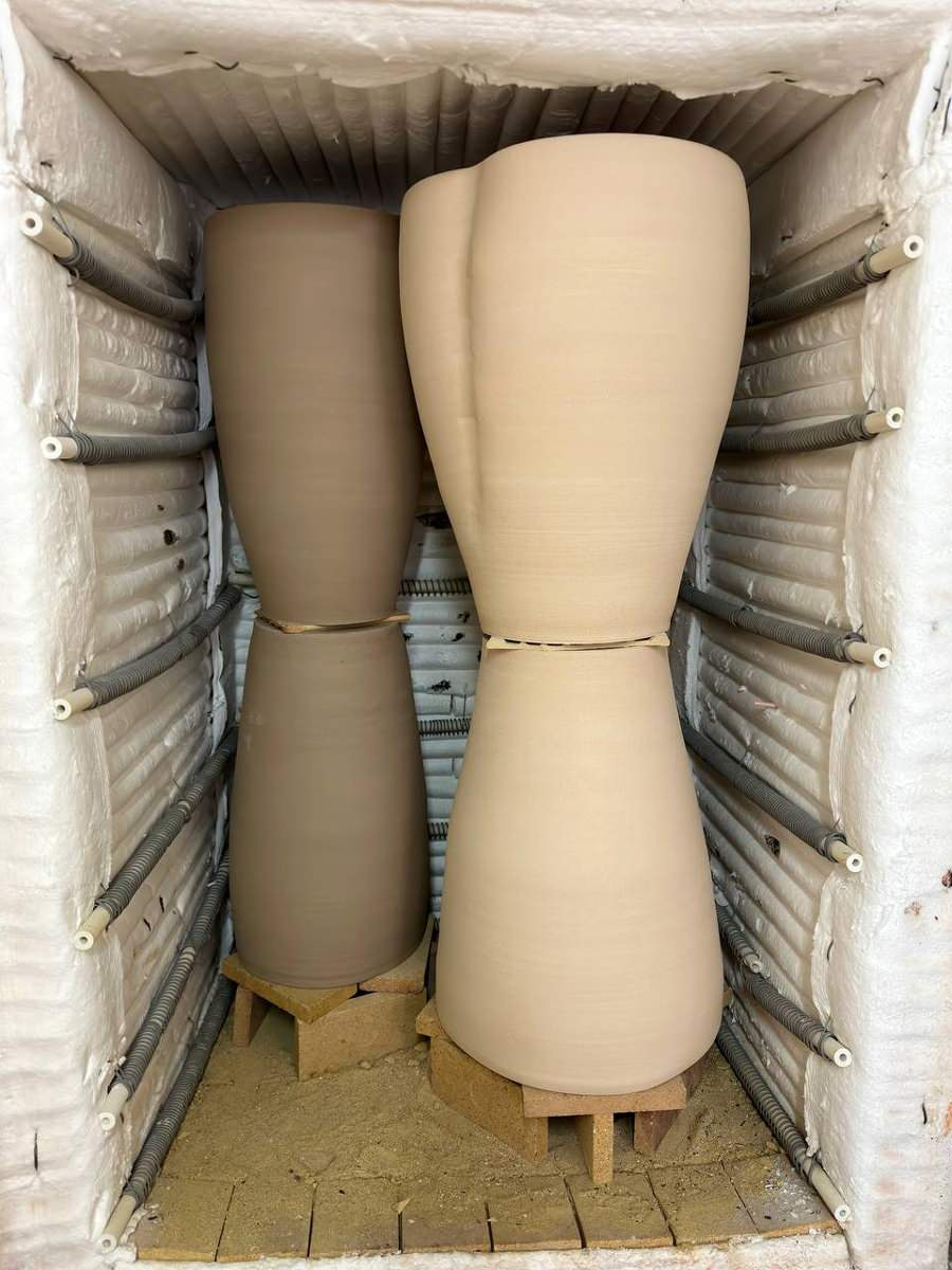 «Мятые» керамические горшки для охотничьего домика Николая 2