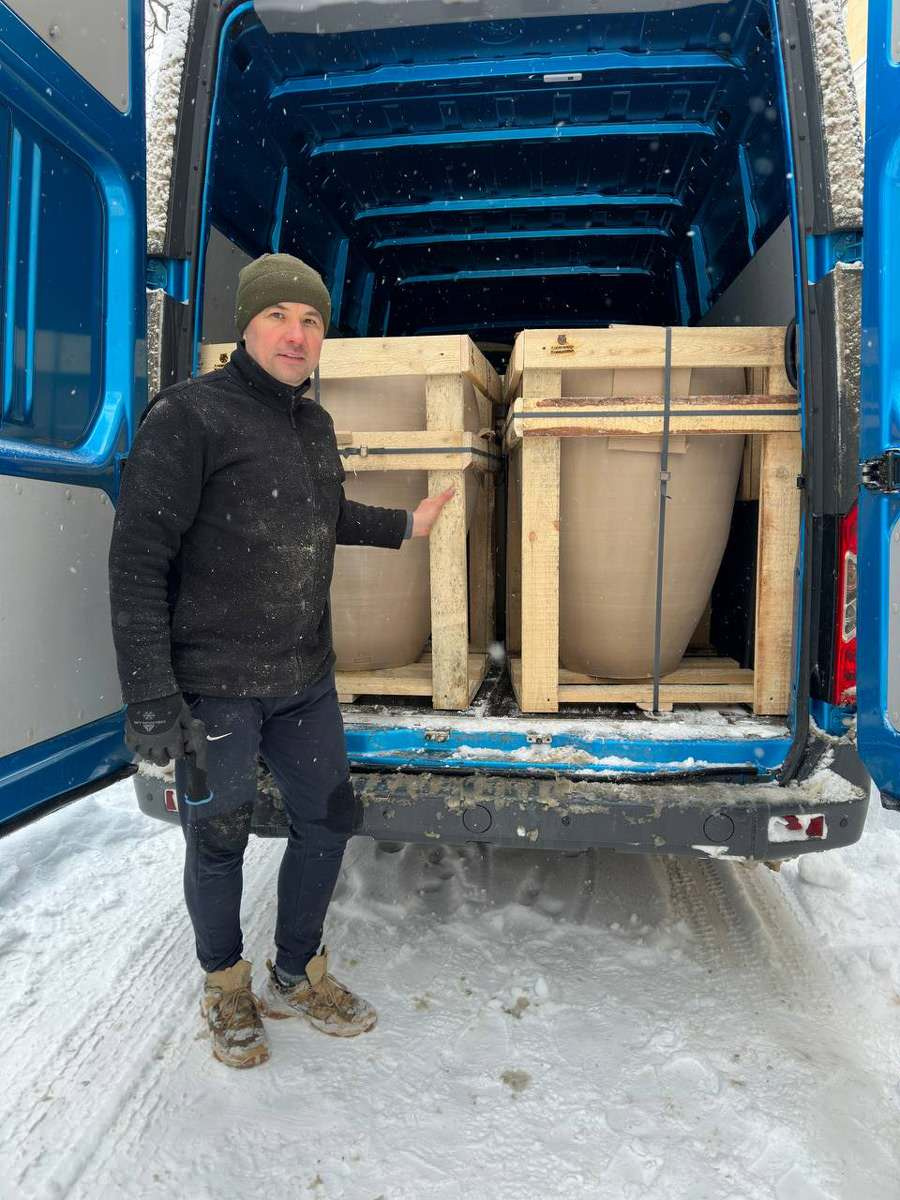 «Мятые» керамические горшки для охотничьего домика Николая 2