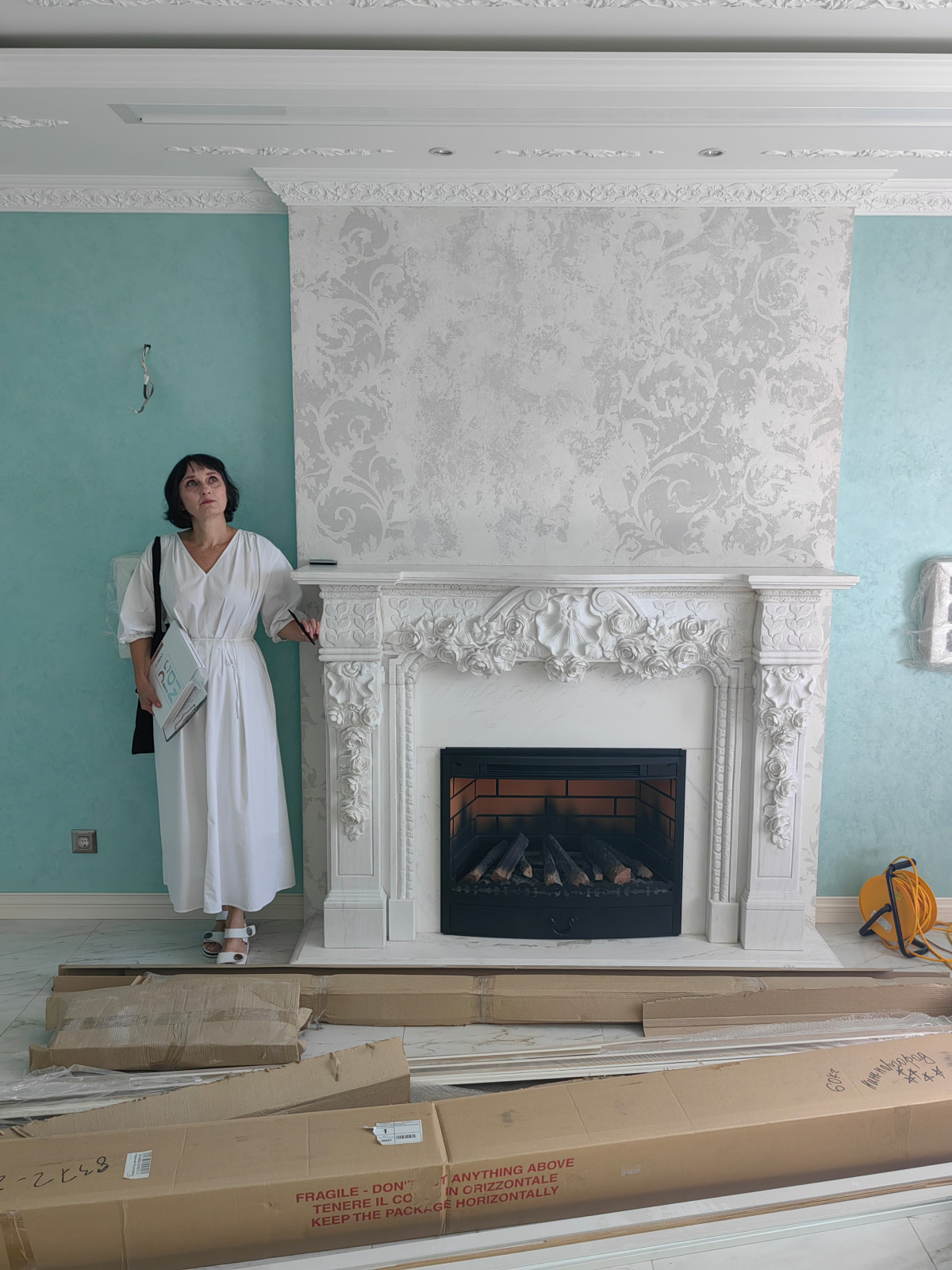 готовим объект к сдаче..