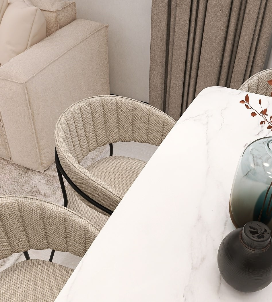 Кухня-гостиная в современном стиле