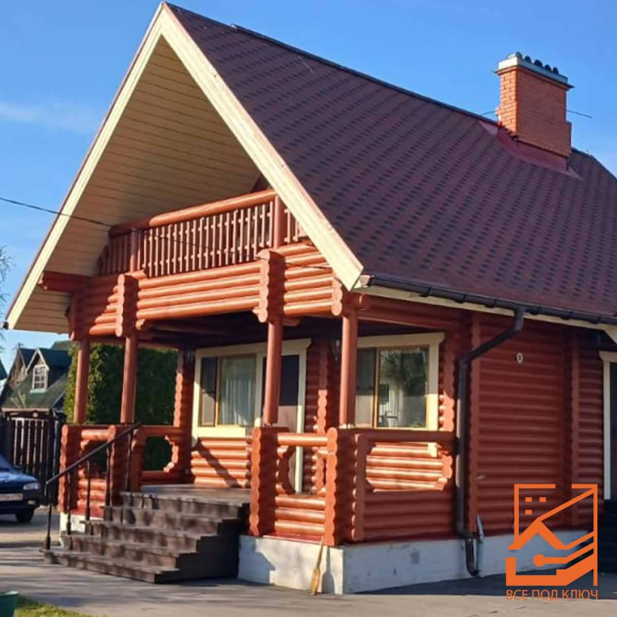 Покраска дома №11