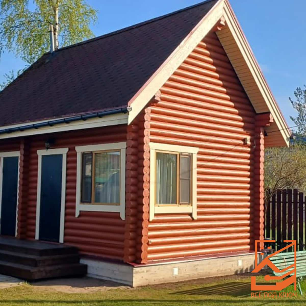 Покраска дома №11