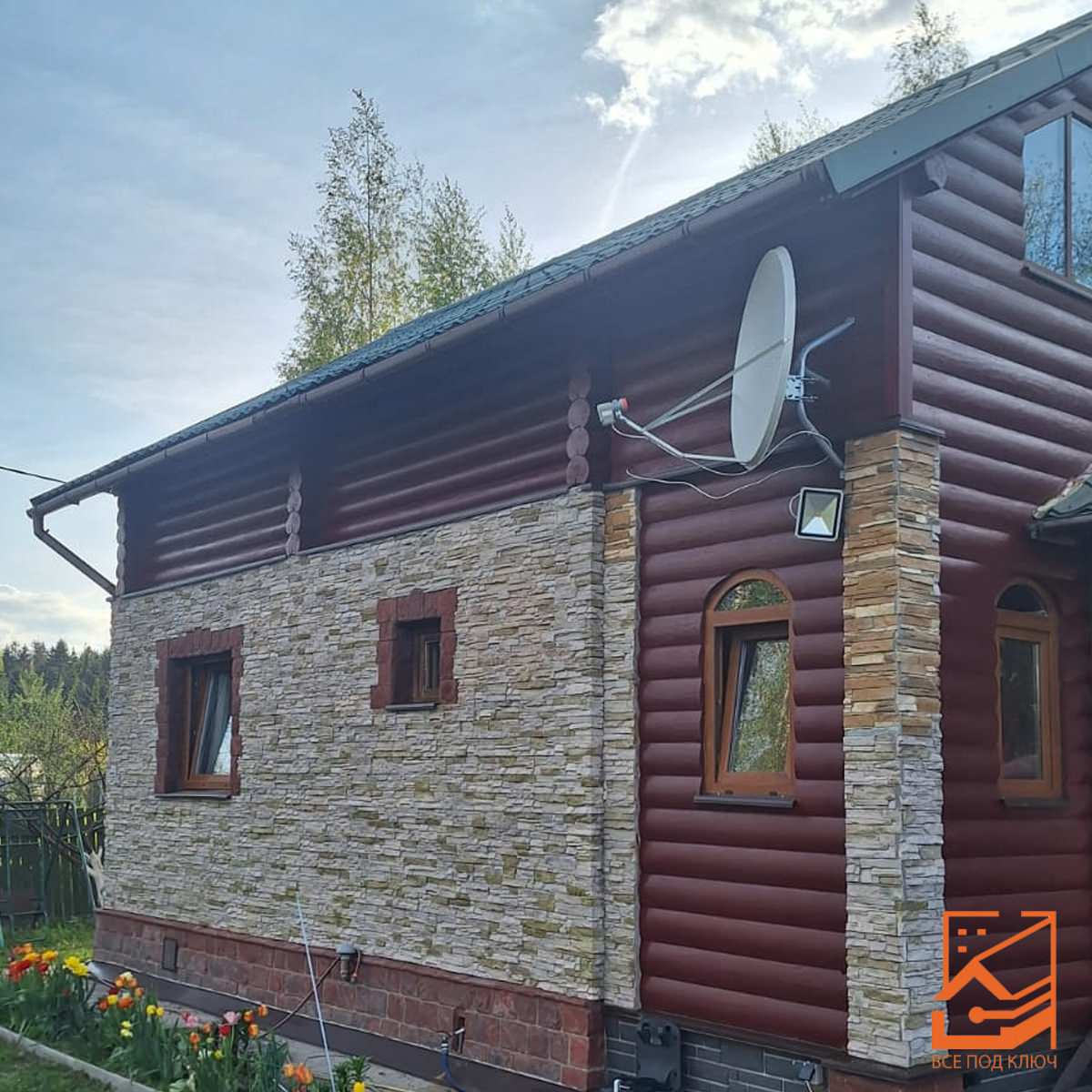 Покраска дома №12