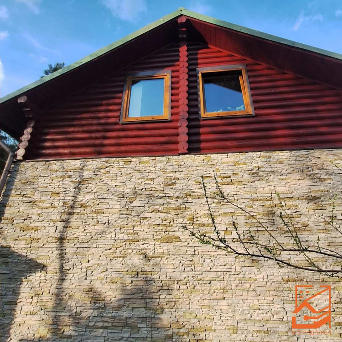 Покраска дома №12