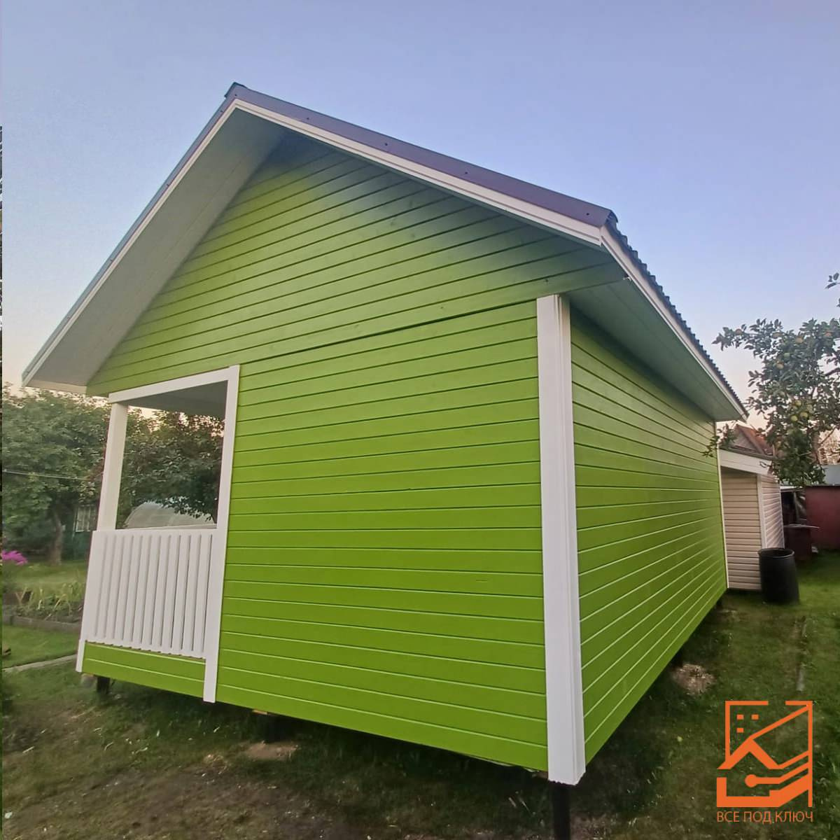 Покраска дома №13