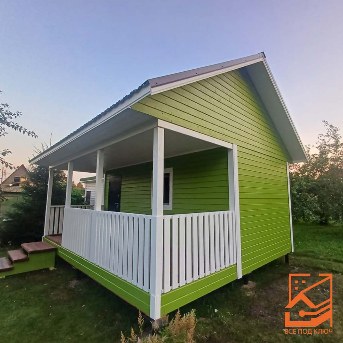 Покраска дома №13