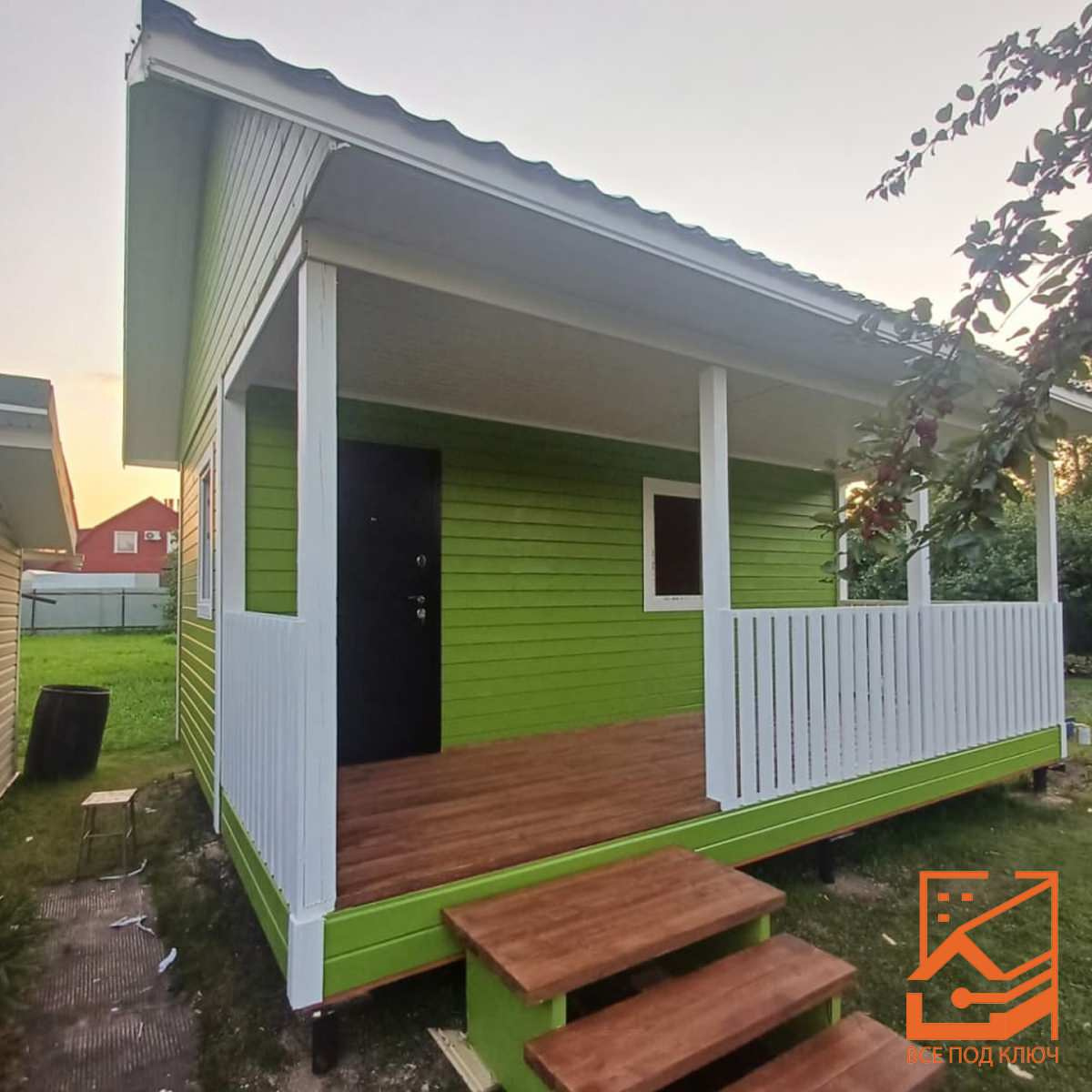 Обложка проекта: Покраска дома №13