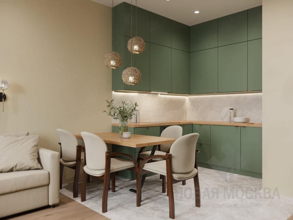 Дизайн-проект однокомнатной квартиры 40 кв.м в ЖК «Москва А101»