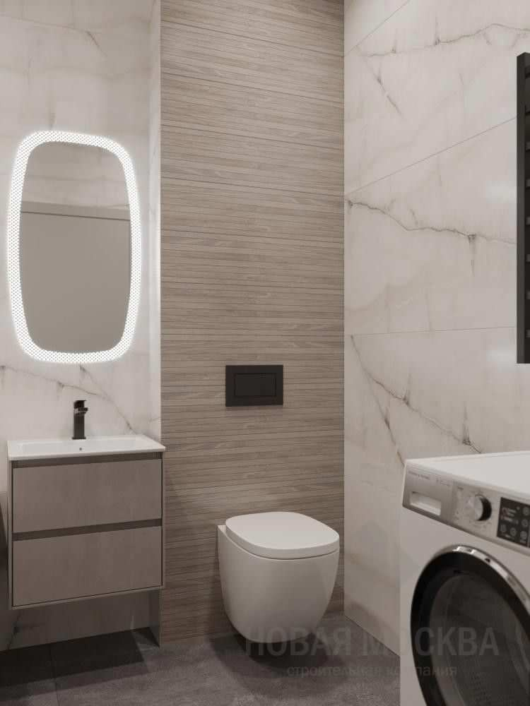 Дизайн-проект однокомнатной квартиры 40 кв.м в ЖК «Москва А101»