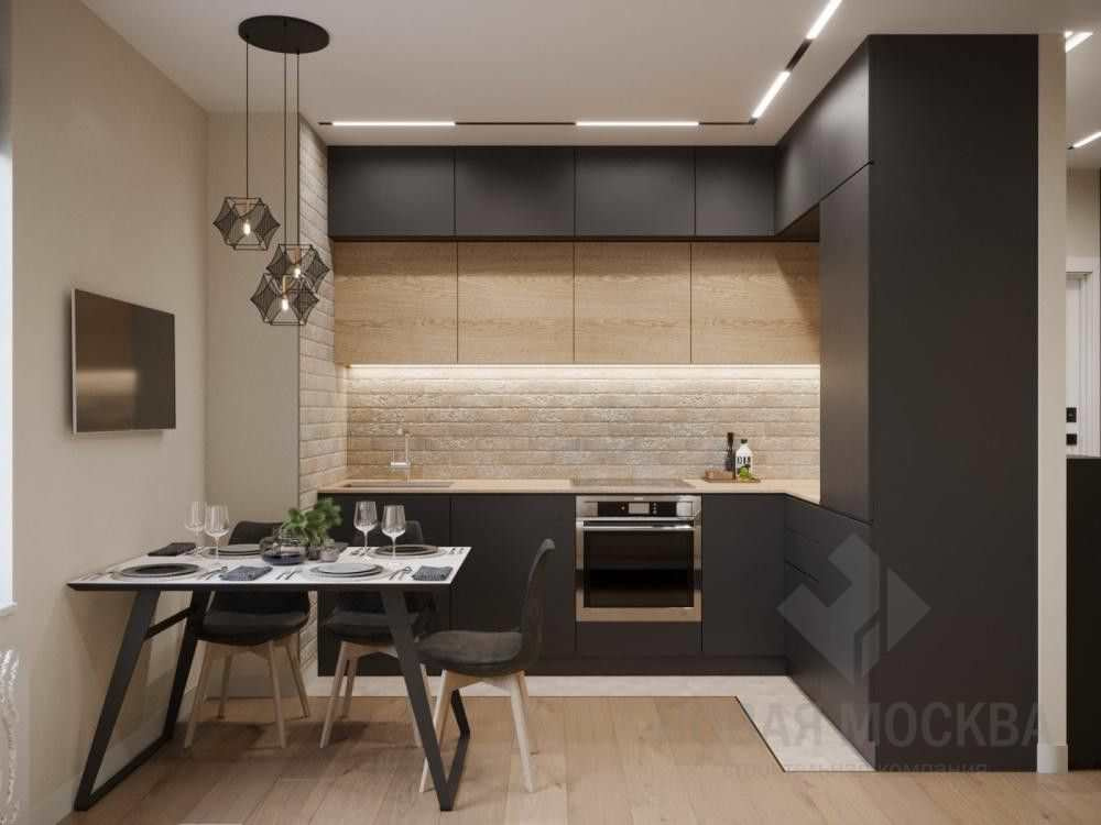 Дизайн-проект 2-комнатной квартиры 55 кв.м. в ЖК «Новая звезда»
