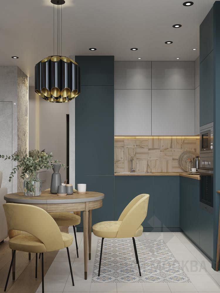 Дизайн-проект однокомнатной квартиры 40 кв.м в Марьино в ЖК «Домашний»