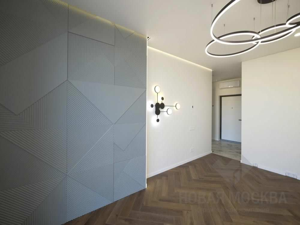 Ремонт 1-комнатной квартиры 40 кв.м в ЖК «Хорошевский»