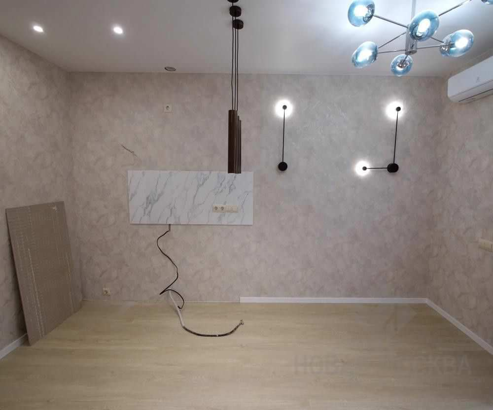 Ремонт 1-комнатной квартиры площадью 35 кв.м в ЖК «Лучи»