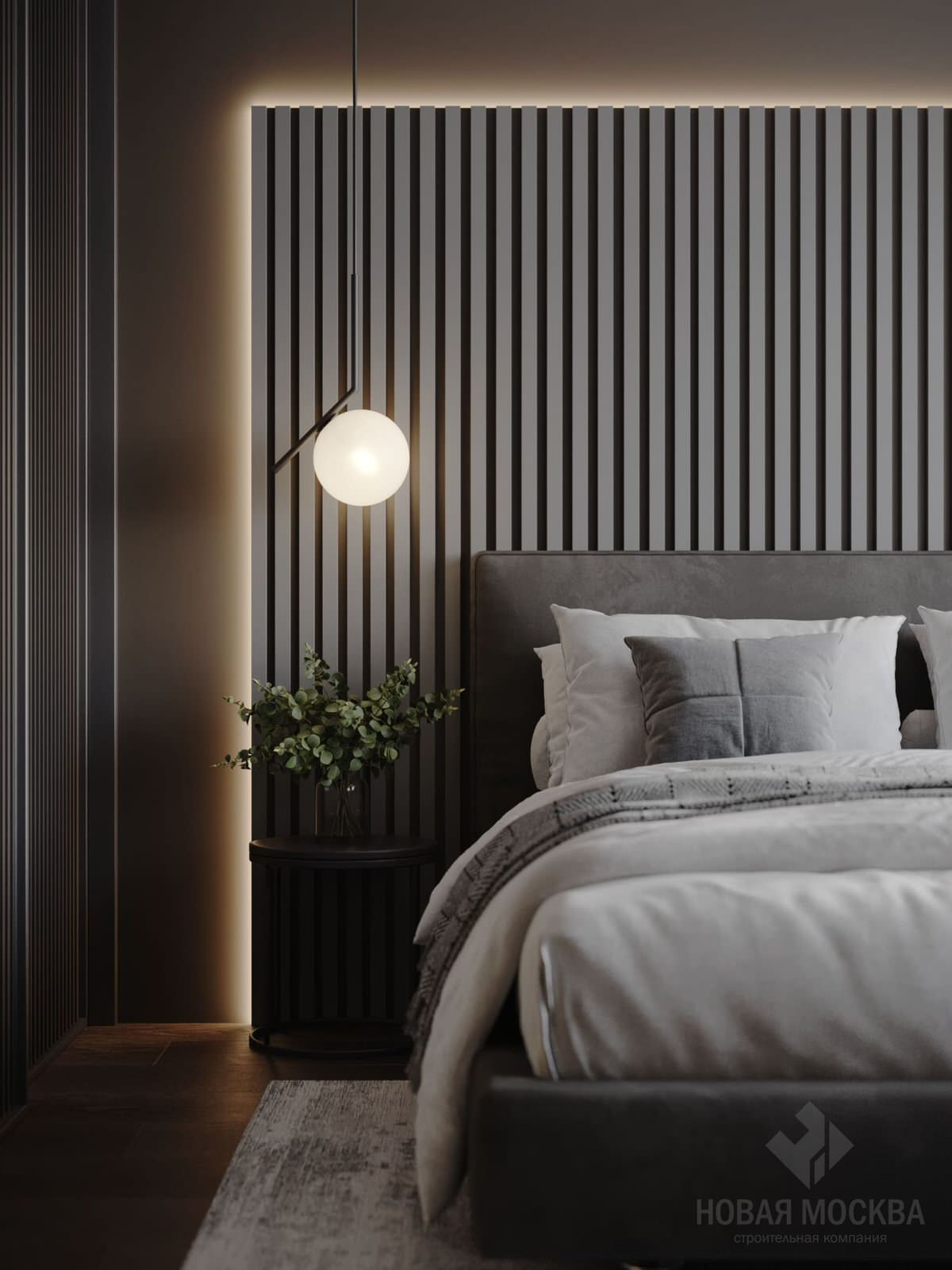 Дизайн-проект однокомнатной квартиры 42 кв.м в ЖК «Скандинавия»