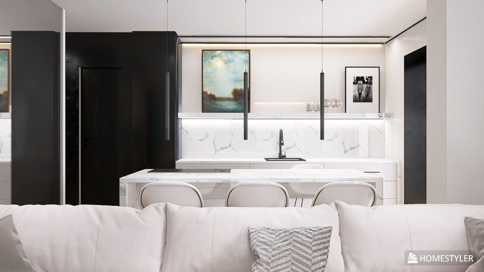 квартира в стиле минмализм