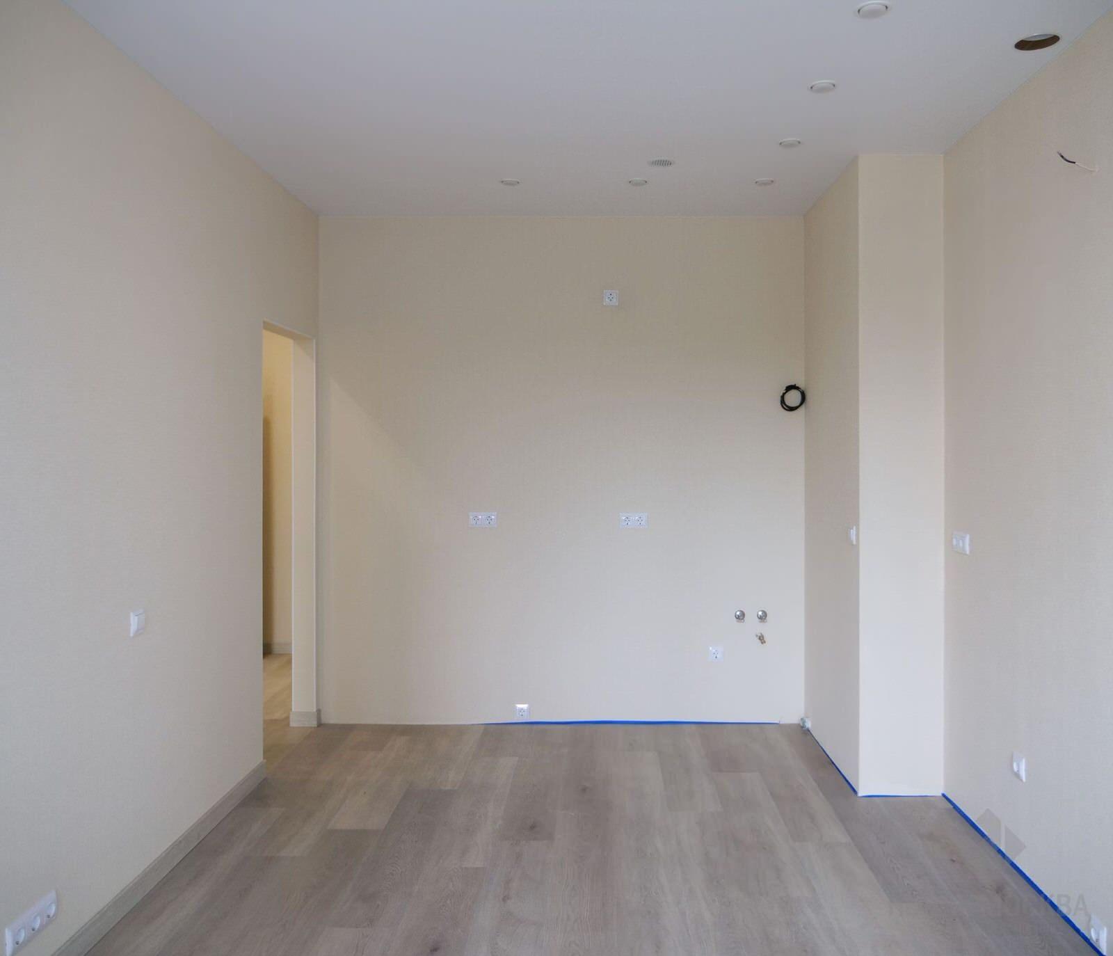 Ремонт однокомнатной квартиры 41,2 кв.м под ключ в ЖК «Скандинавия»