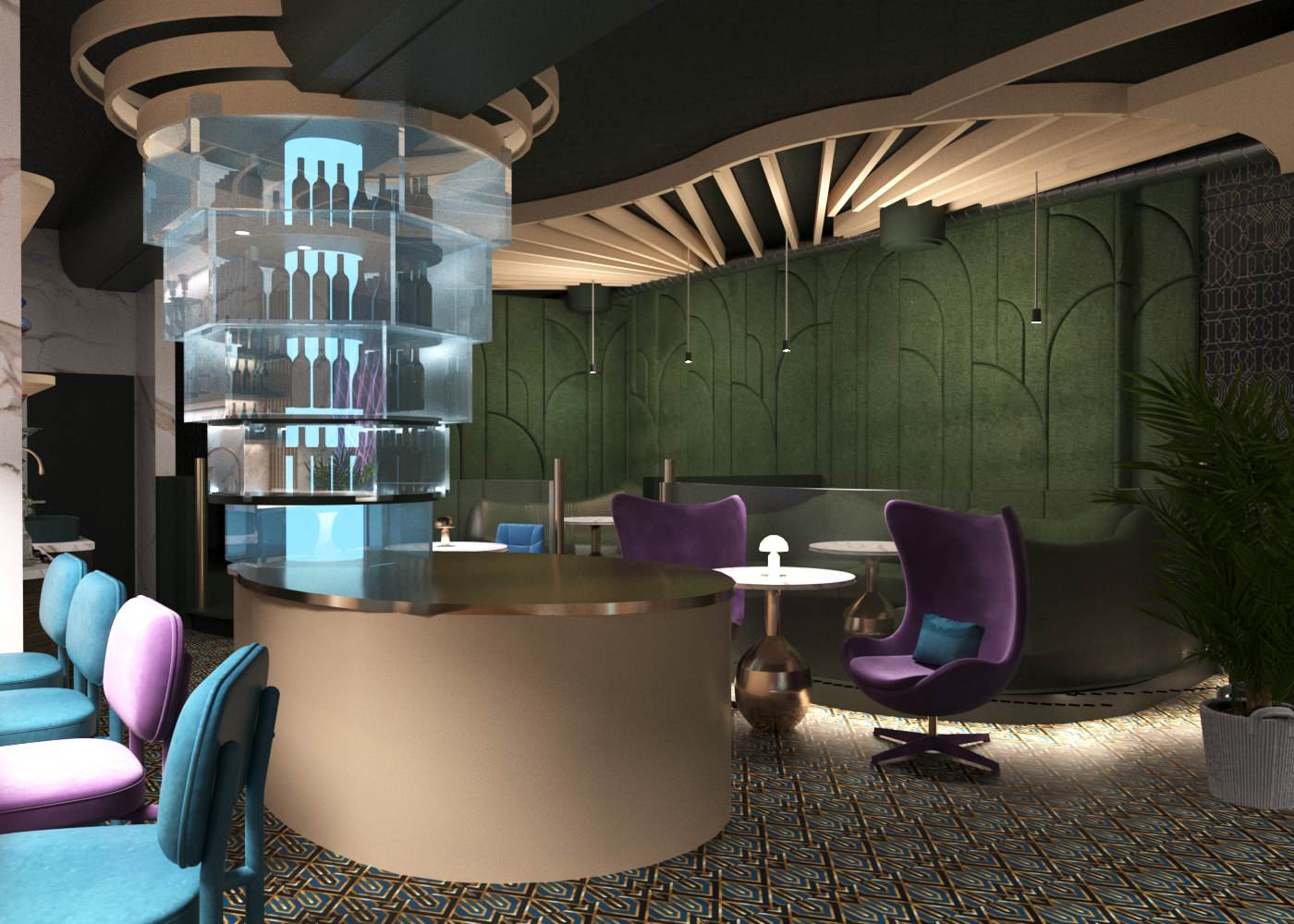 Обложка проекта: BAR AND LOUNGE
