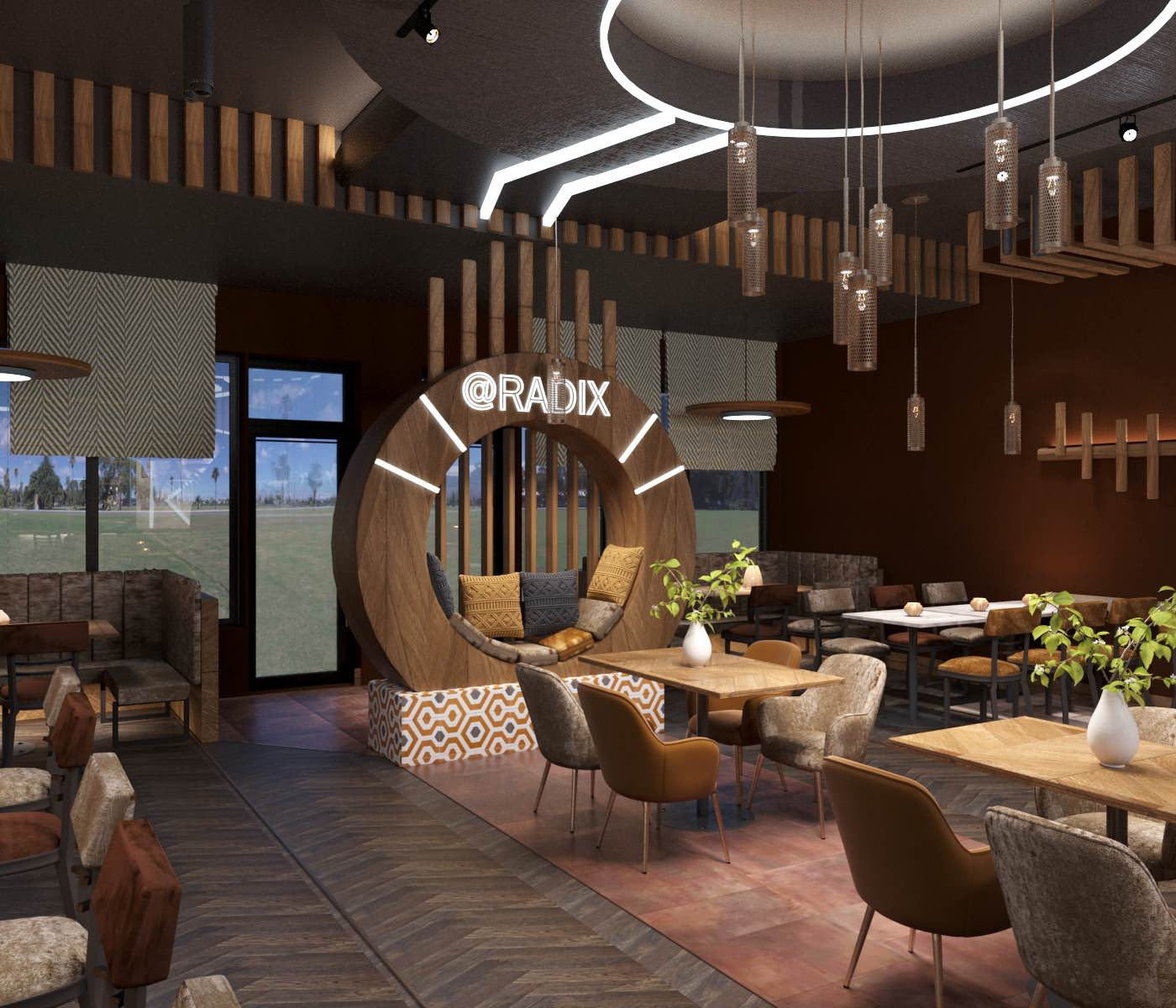 Обложка проекта: Radix Restaurant & Lounge