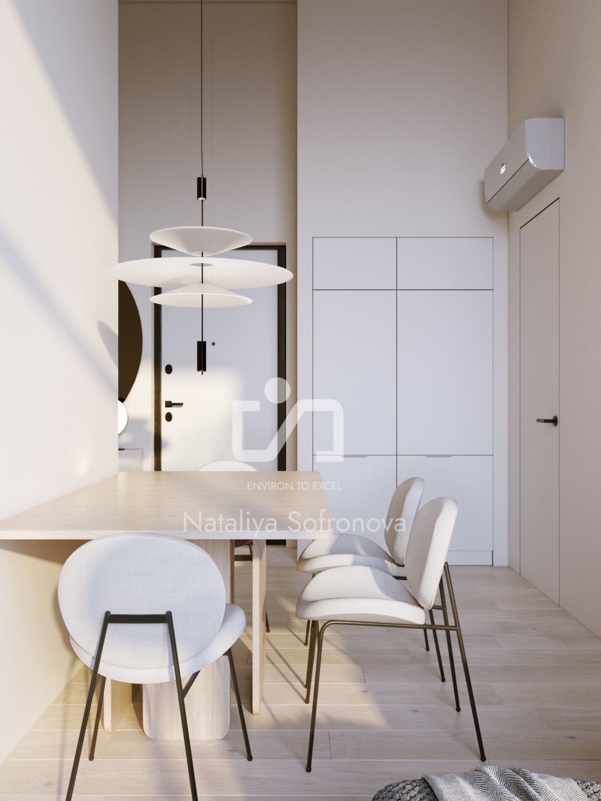 Living Room in White