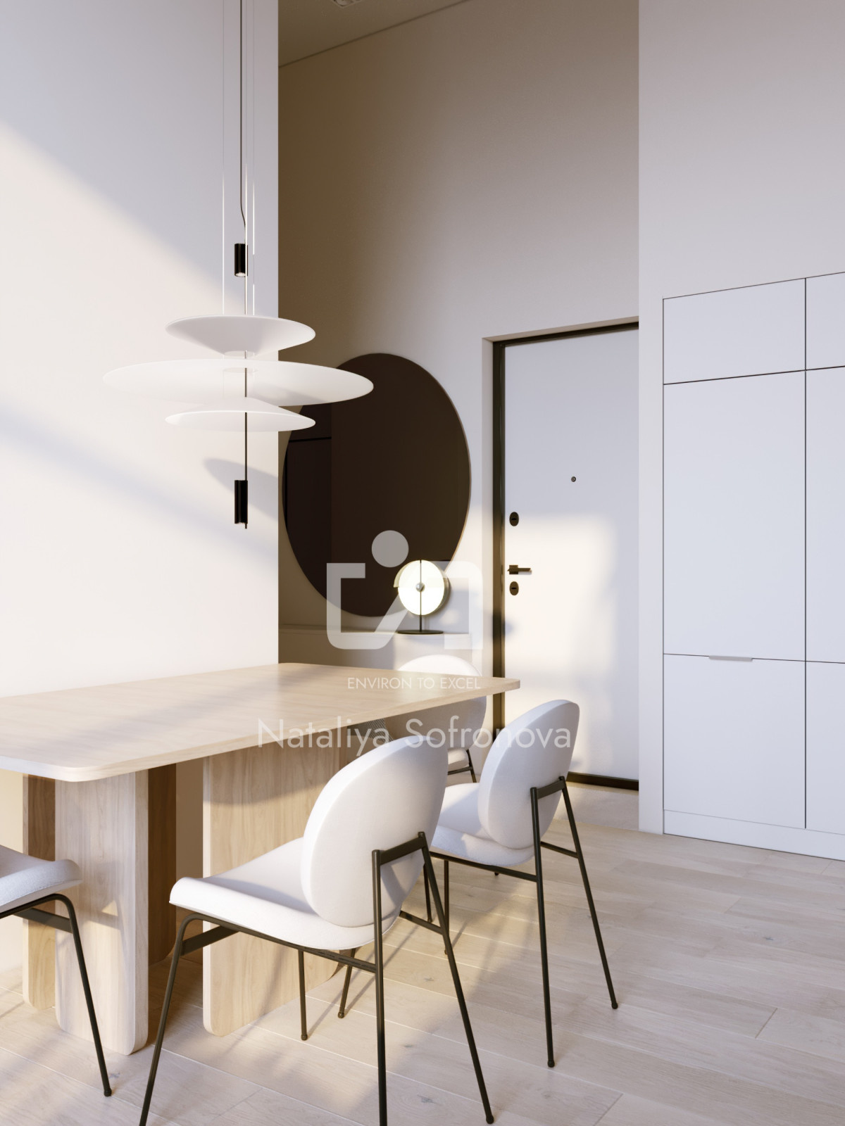 Living Room in White