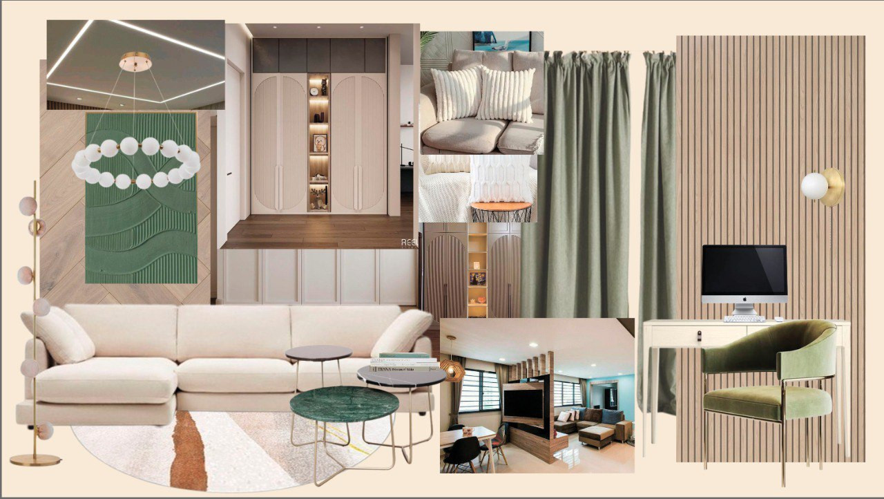 Коллаж для квартиры 56 кв.м