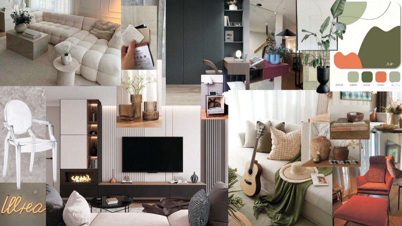 Обложка проекта: Гостиная для дома 240кв.м