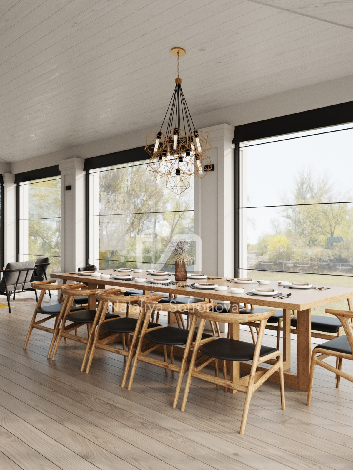 Terrace in House