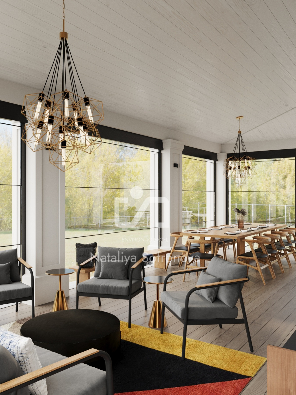 Terrace in House