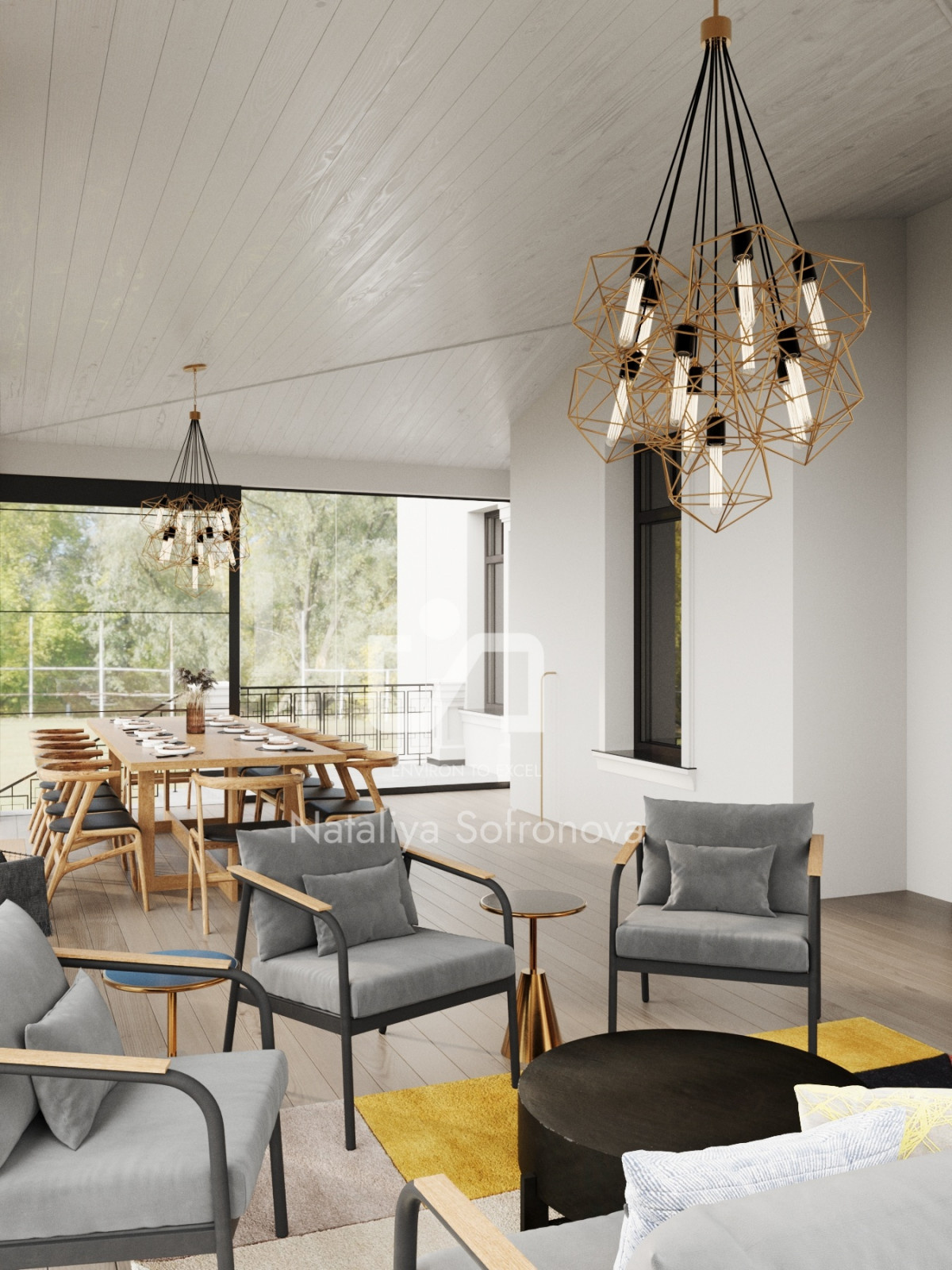 Terrace in House