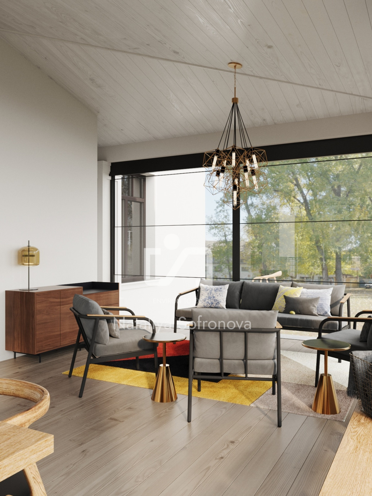Terrace in House