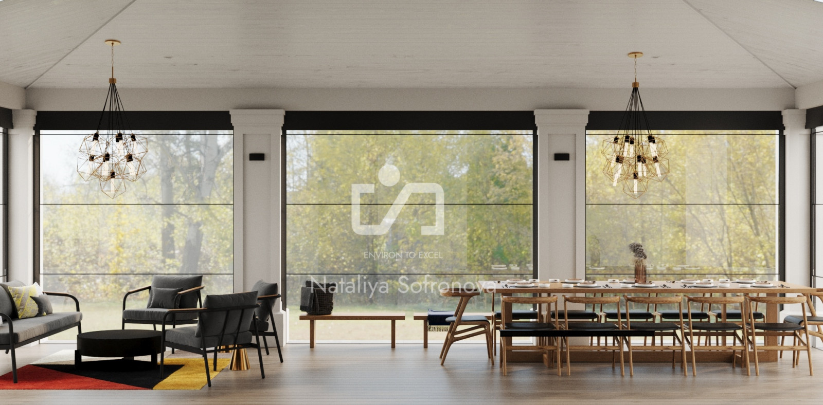 Обложка проекта: Terrace in House